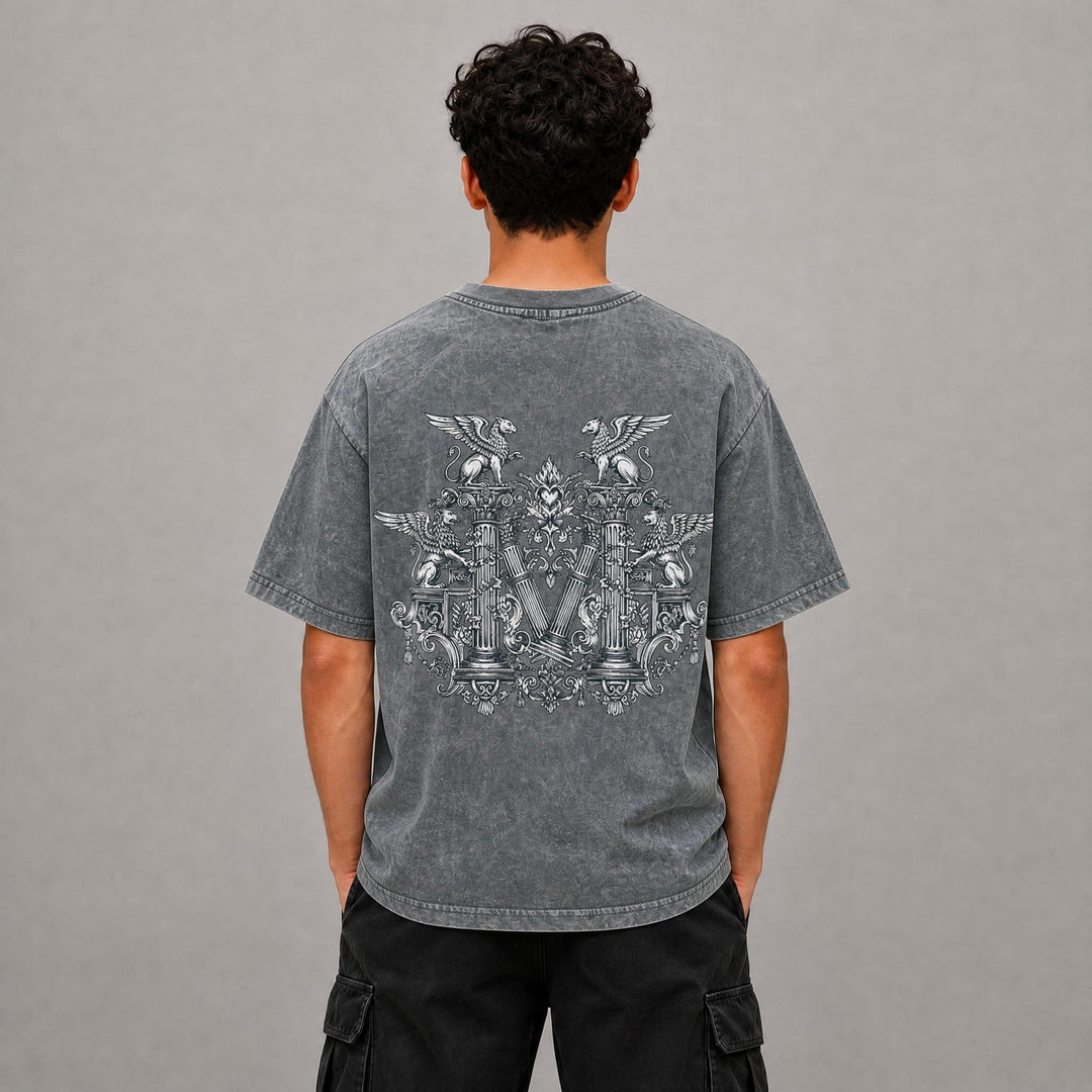 Kids M Graphic Tee - Black