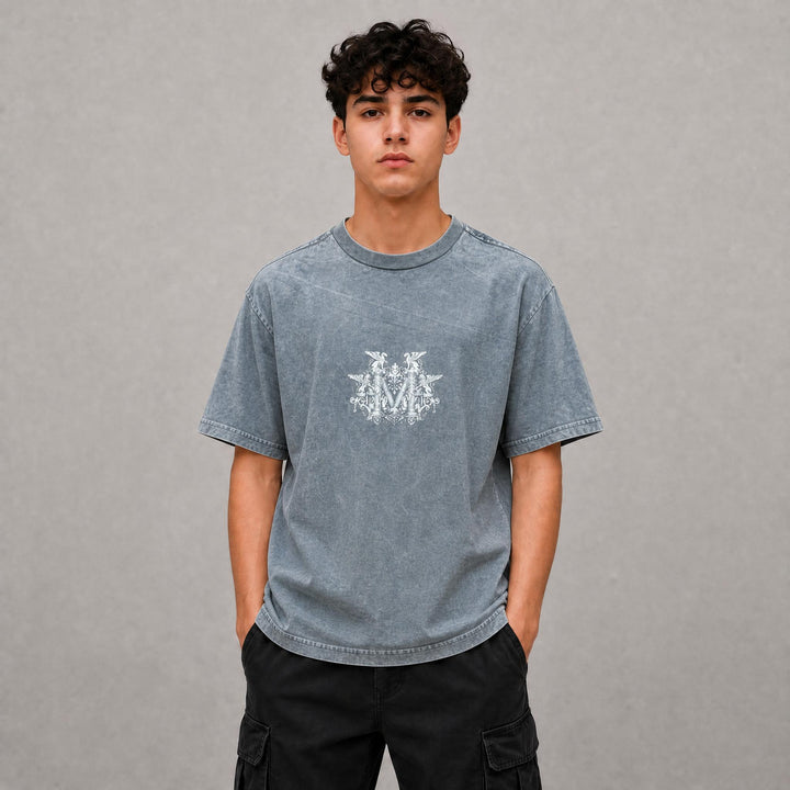 Kids M Graphic Tee - Black
