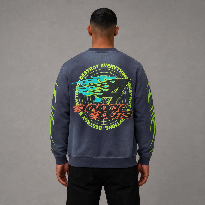 Knockout Crewneck - Black