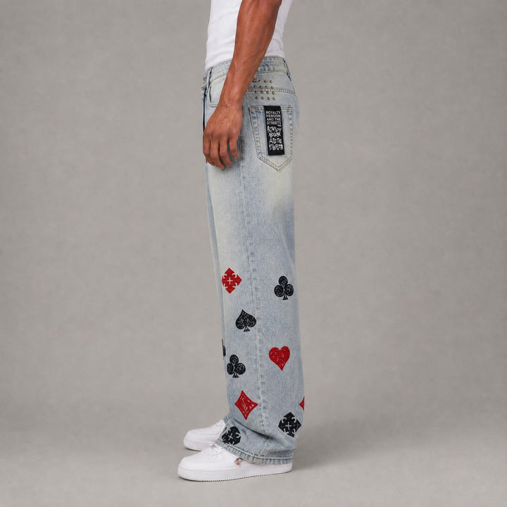 "Ksubi" Brand Skinny Fitted Jeans - Blue