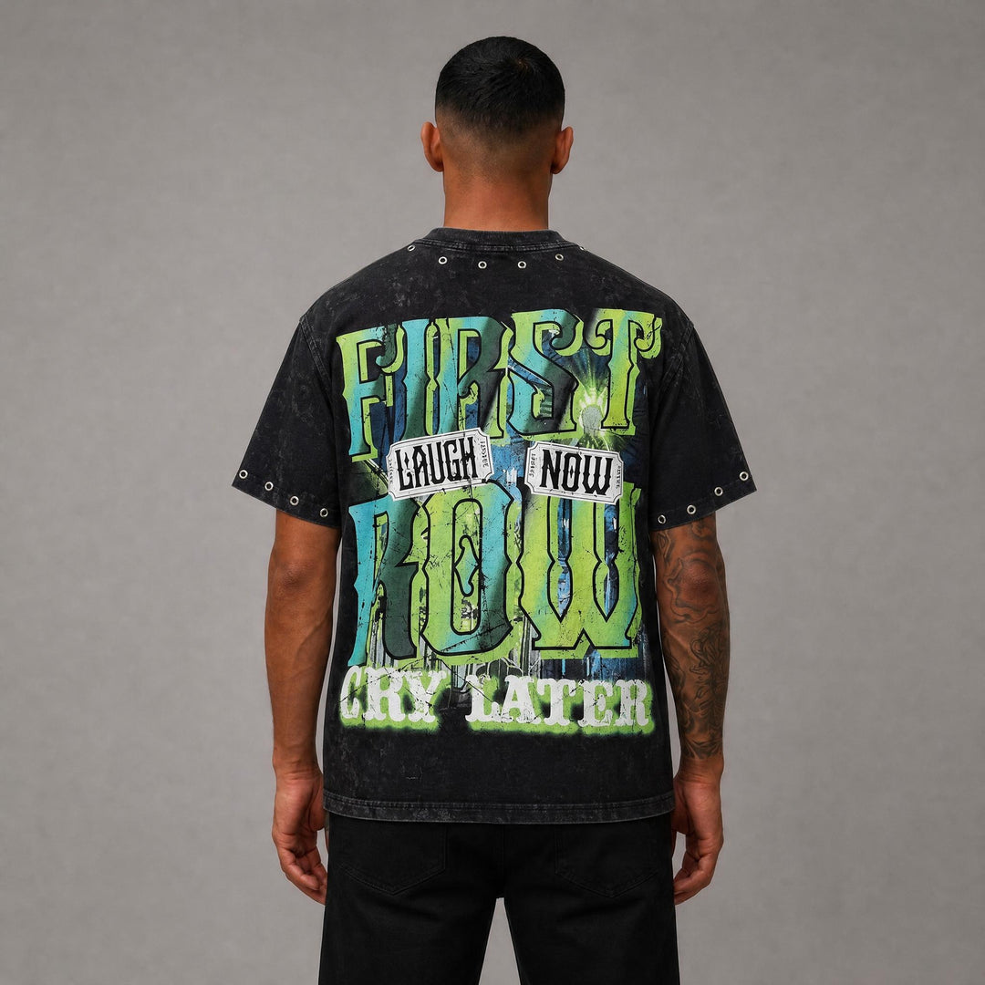 LAUGH NOW CRY LATER MIDNIGHT JOKER TEE