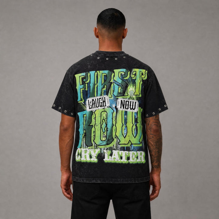 LAUGH NOW CRY LATER MIDNIGHT JOKER TEE