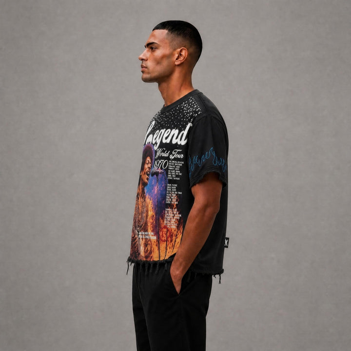 Legend Graphic Tee - Black
