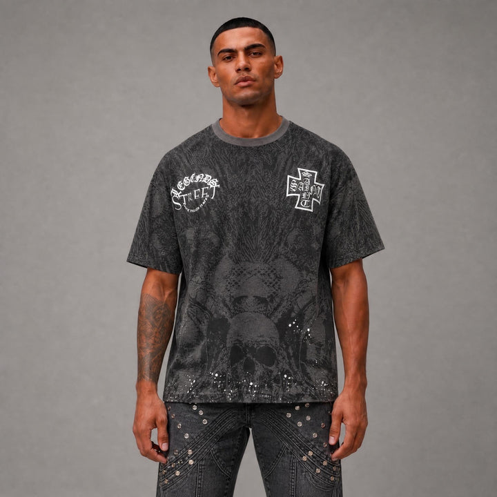 Legends Street Tee - Grey