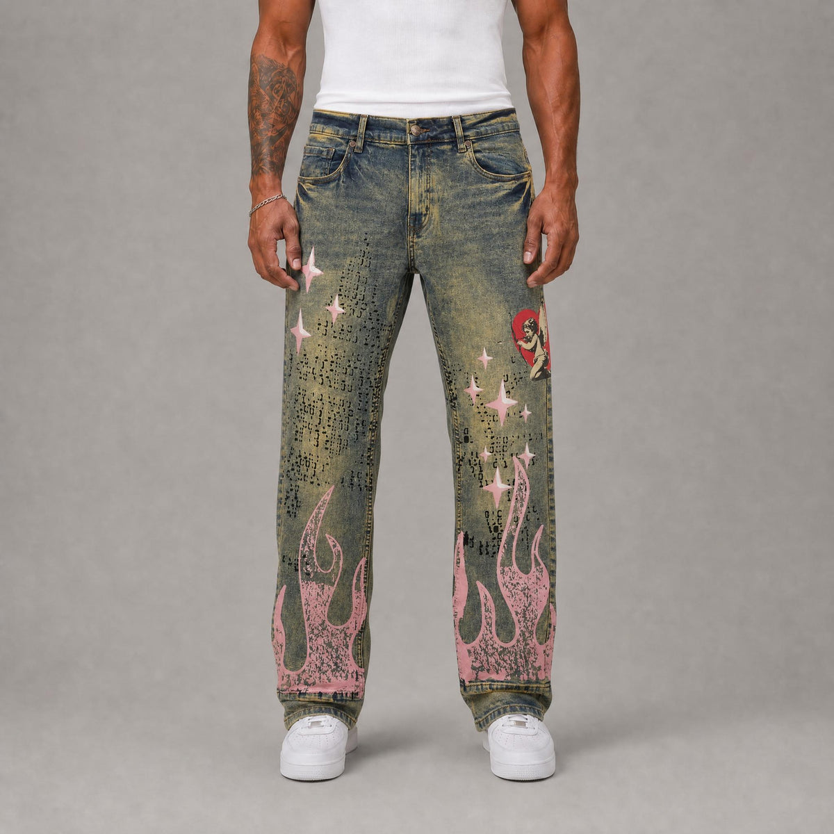 MEN'S DREAMS SLIM STRAIGHT DENIM PANT COLLECTION