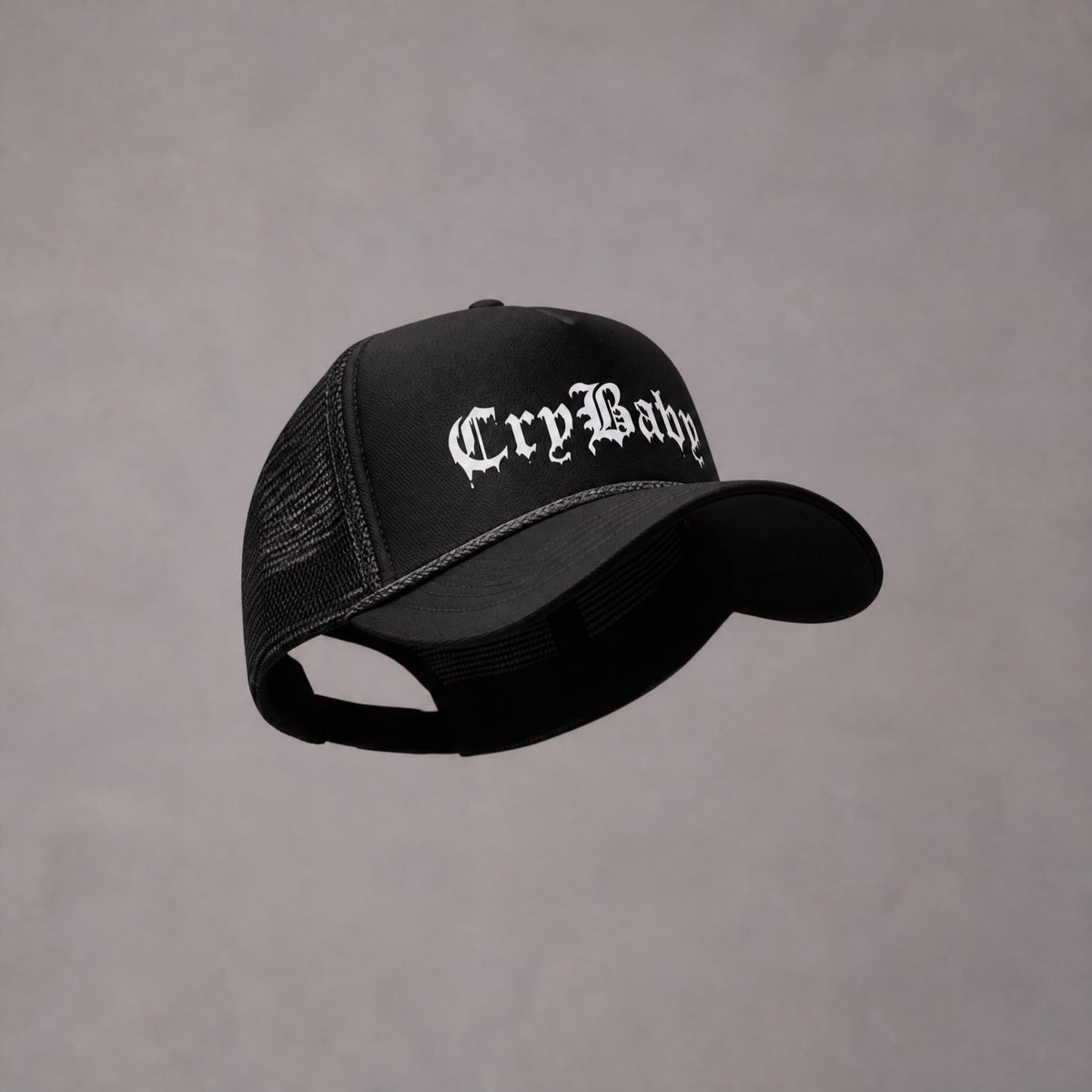 MUKA S5411 Black Cry Baby Trucker Hat