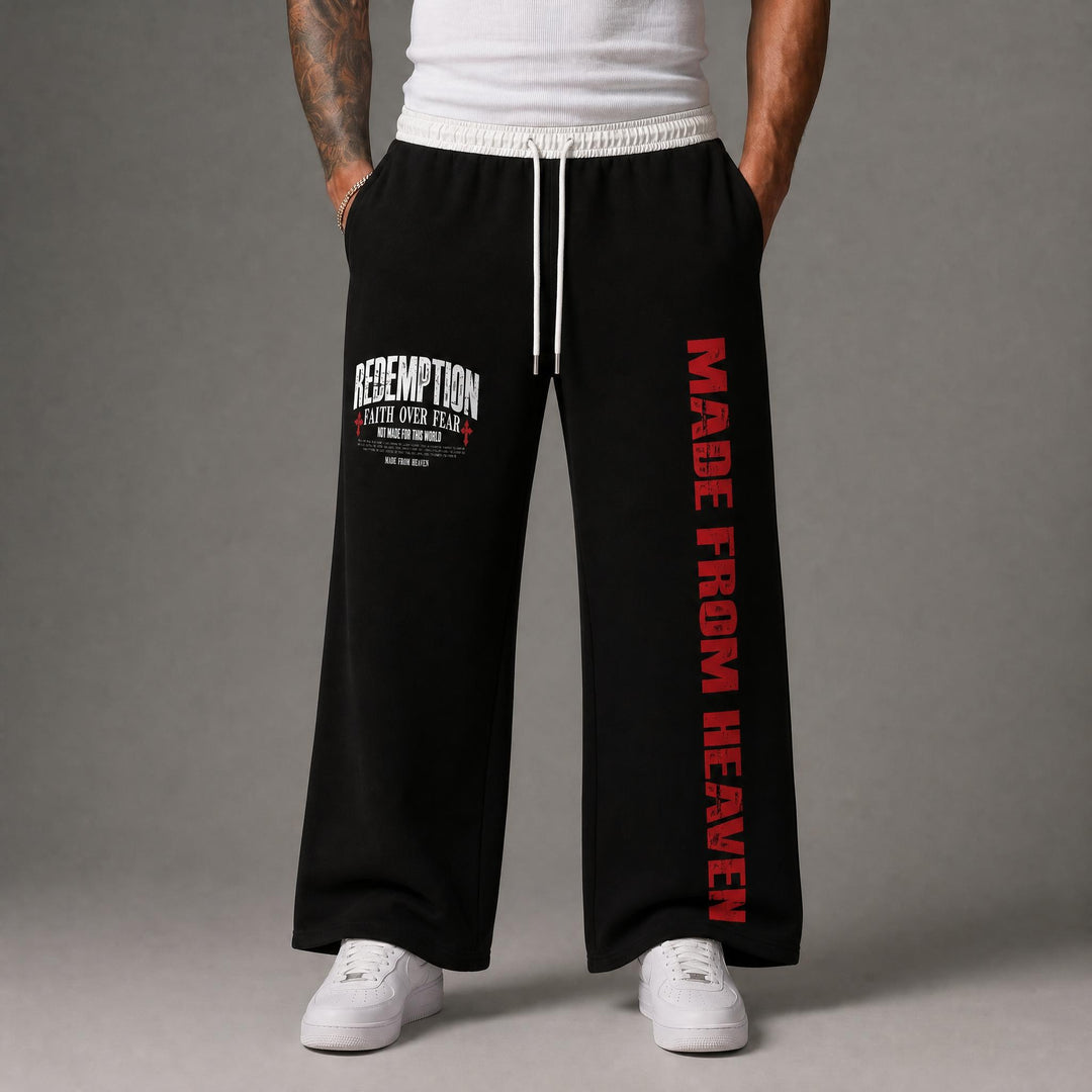 Made From Heaven Sweatpants - Black Wash