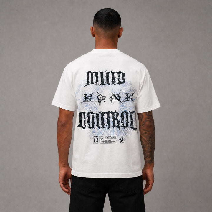 Mind Control Graphic Tee - White
