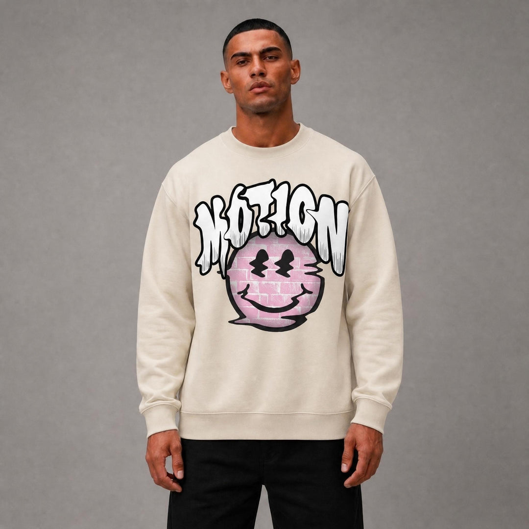 Motion Crewneck Fleece - Ivory