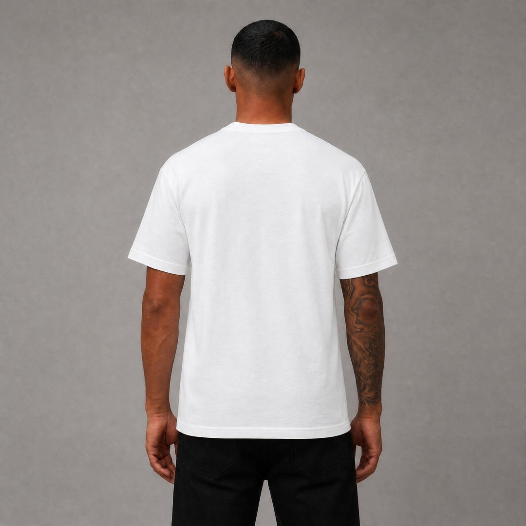 No Guts No Glory Graphic Tee - White