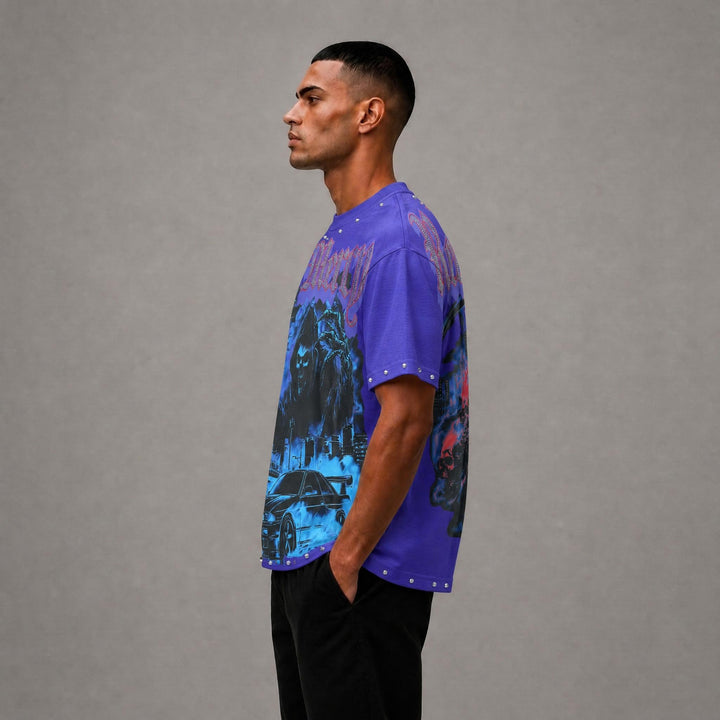 No Mercy T-Shirt - Purple