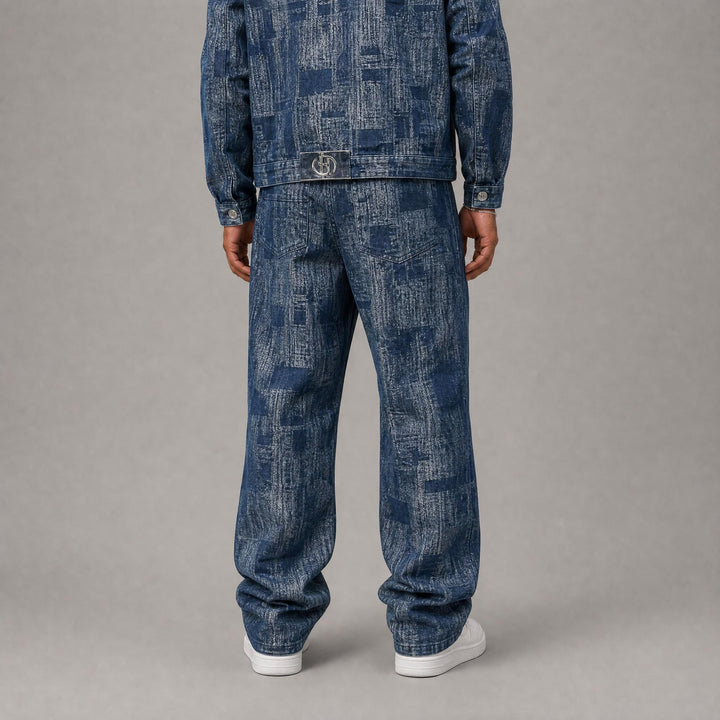 Nobu Baggy Jeans - Blue