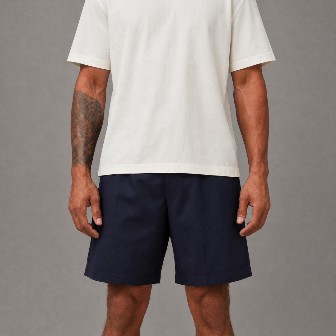 Nylon Running Shorts - Navy