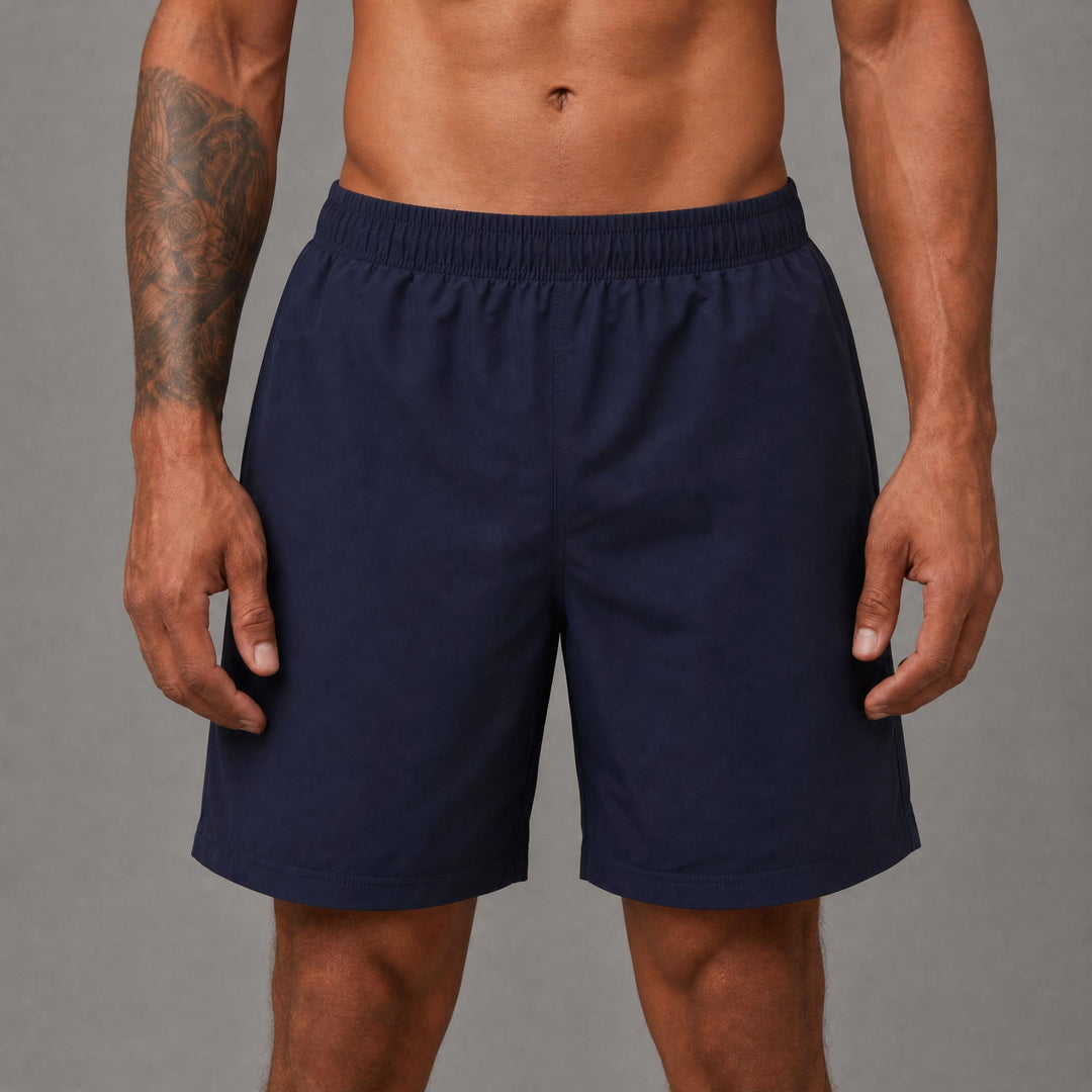 Nylon Shorts (AR1006)- Navy