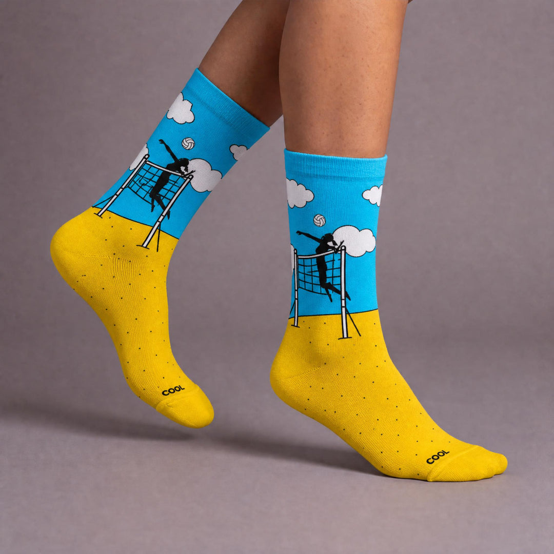 ODD SOX Beach Volleyball Crew Socks