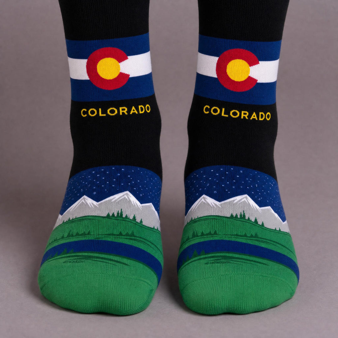 ODD SOX Colorado Crew Socks