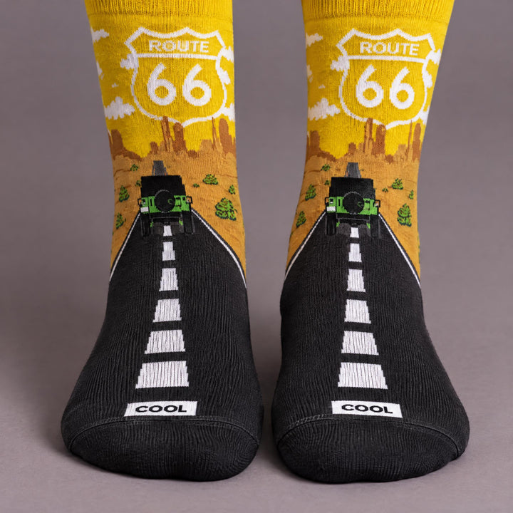 ODD SOX Route 66 Crew Socks
