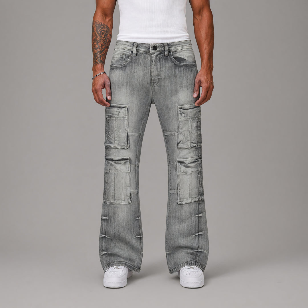 OS Cargo Flare Jeans