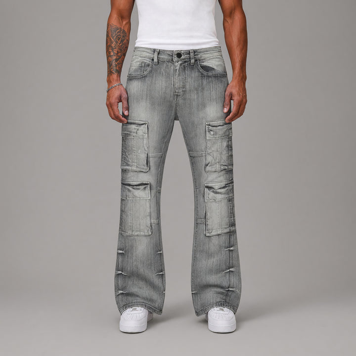 OS Cargo Flare Jeans