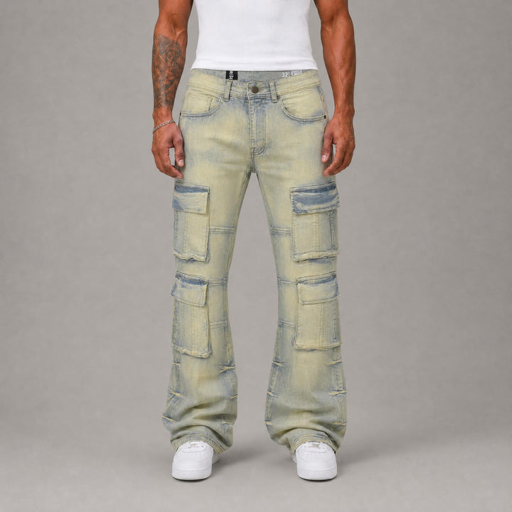 OS Cargo Flare Jeans