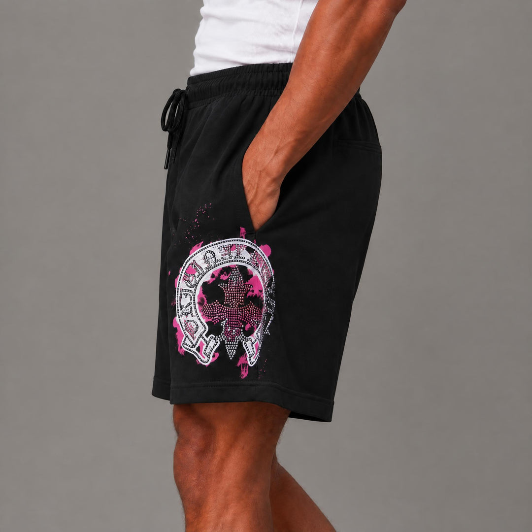 Original Saints Shorts - Black/Pink