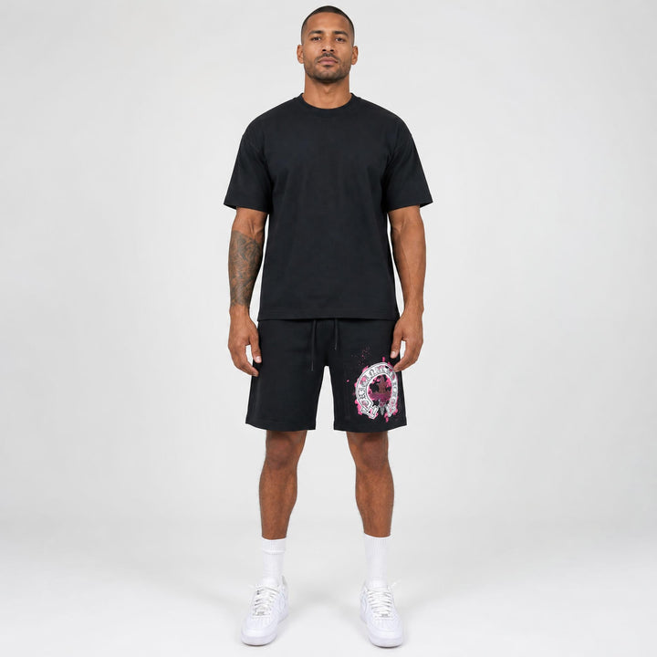 Original Saints Shorts - Black/Pink