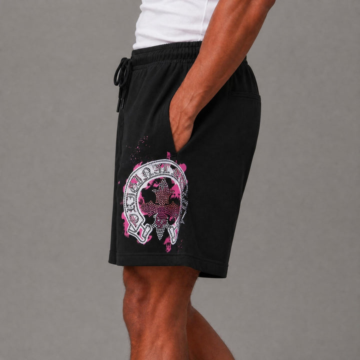 Original Saints Shorts - Black/Pink