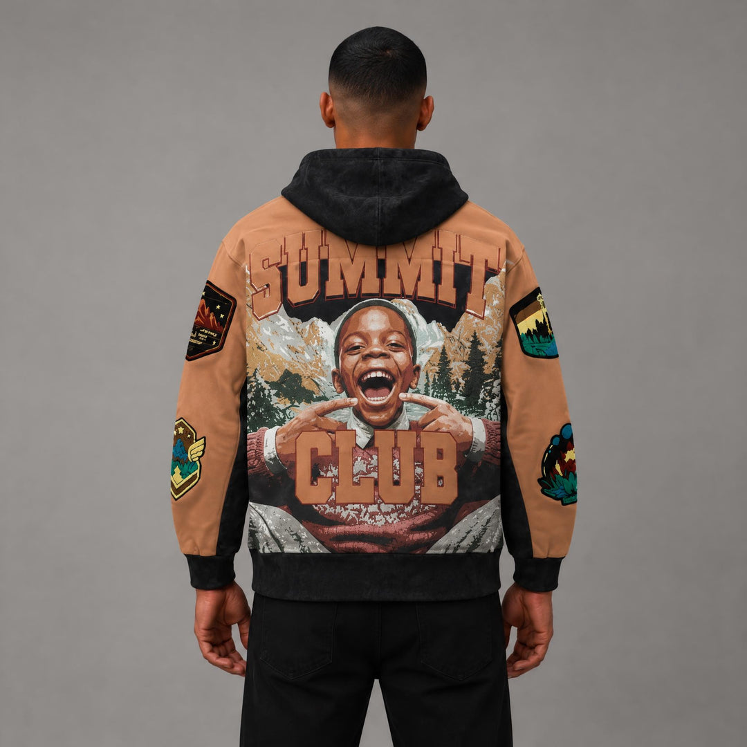 Outdoor Division Zip Up Hoodie - Men&