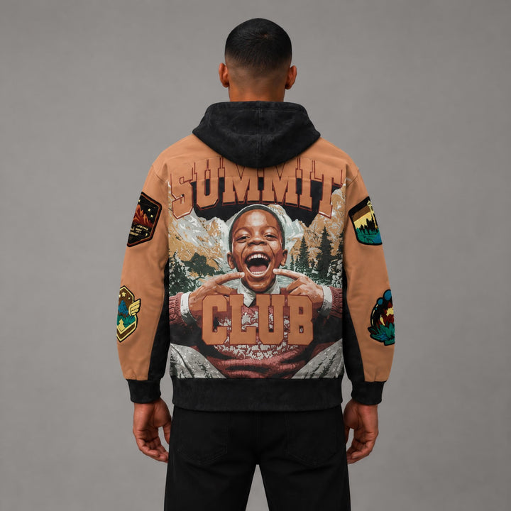 Outdoor Division Zip Up Hoodie - Men&
