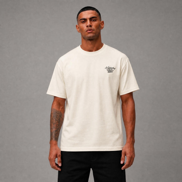 Paper Chaser Graphic Tee - Cream