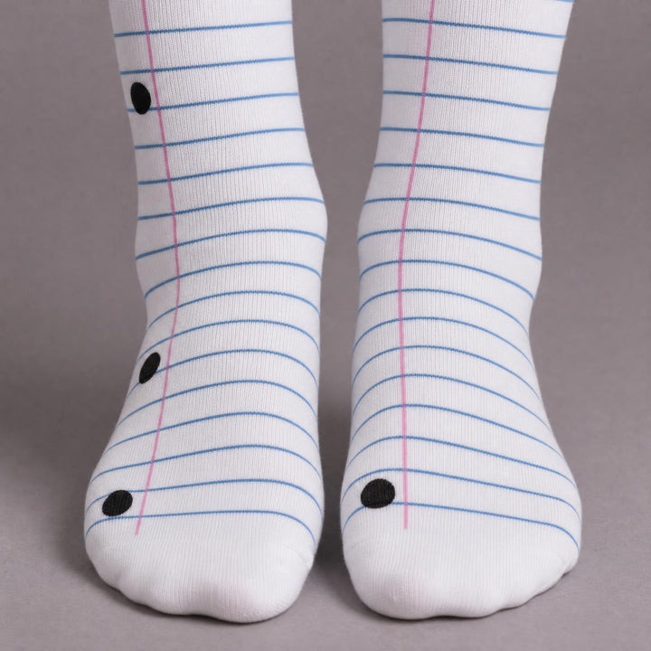 ODD SOX Pencil &amp; Paper Crew Socks