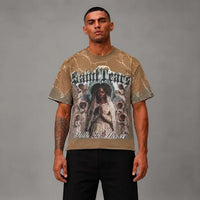 Path to Heaven French Terry Tee - Men's Graphic Streetwear T-Shirt