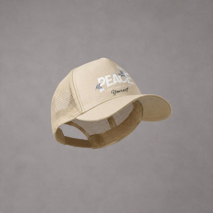 Peace Dove Snapback - Oatmeal