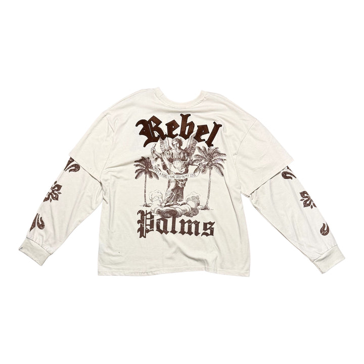 Rebel Palms Twofer - Cream