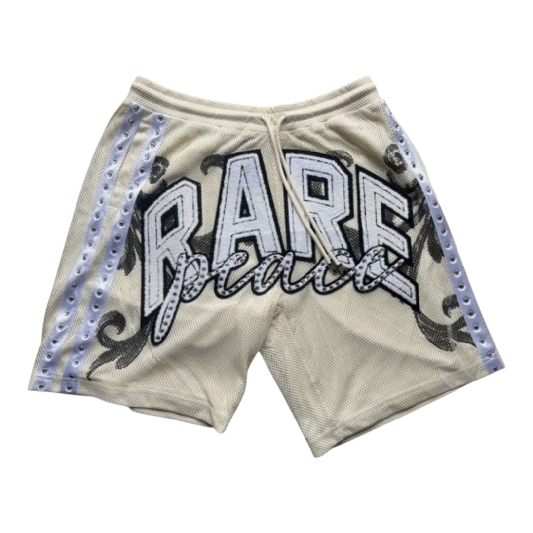 Rare Peace Mesh Shorts - Cream