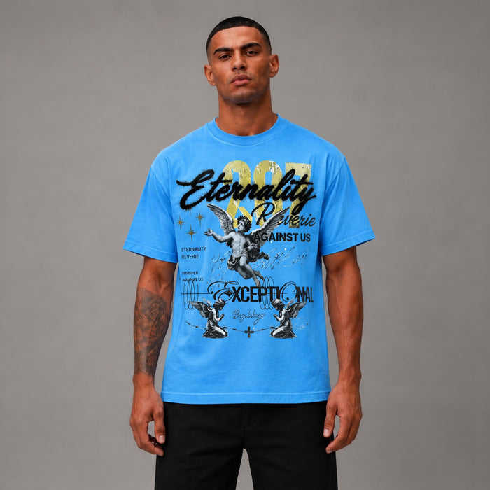 Prosper Against Us Cropped Tee - Men's Graphic Streetwear Crop Top