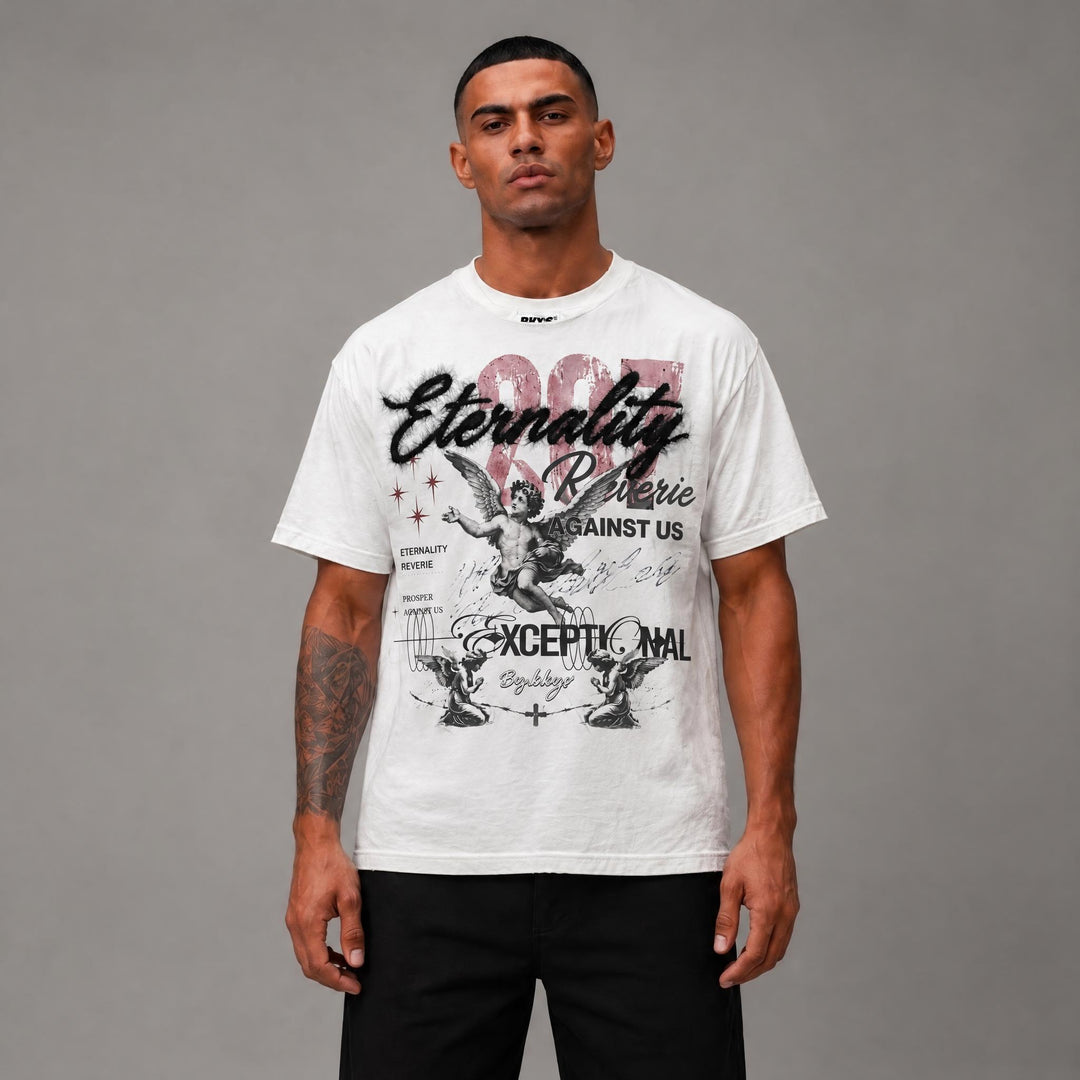 Prosper Against Us Cropped Tee - Men&
