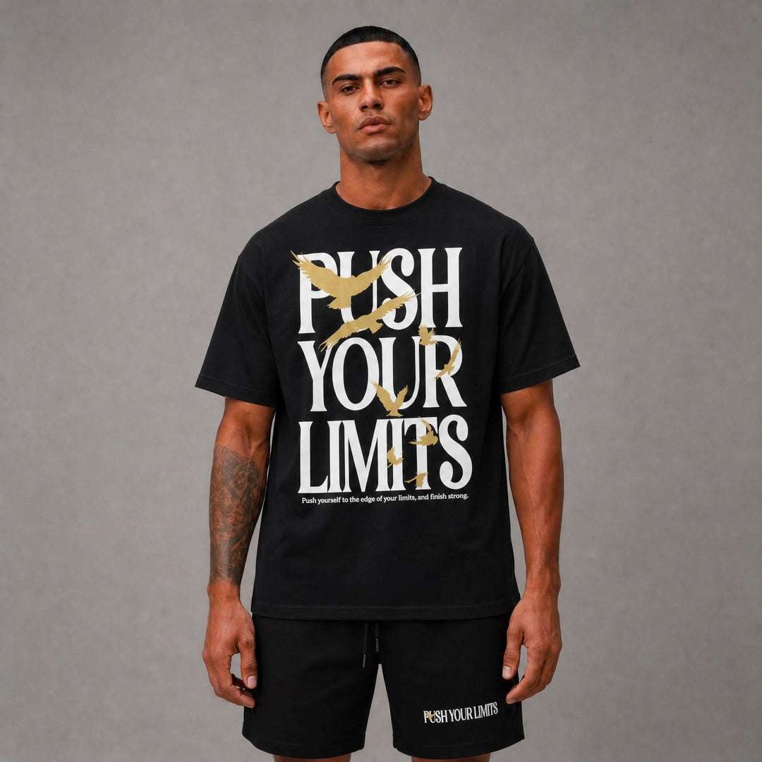Push Your Limits Shorts - White