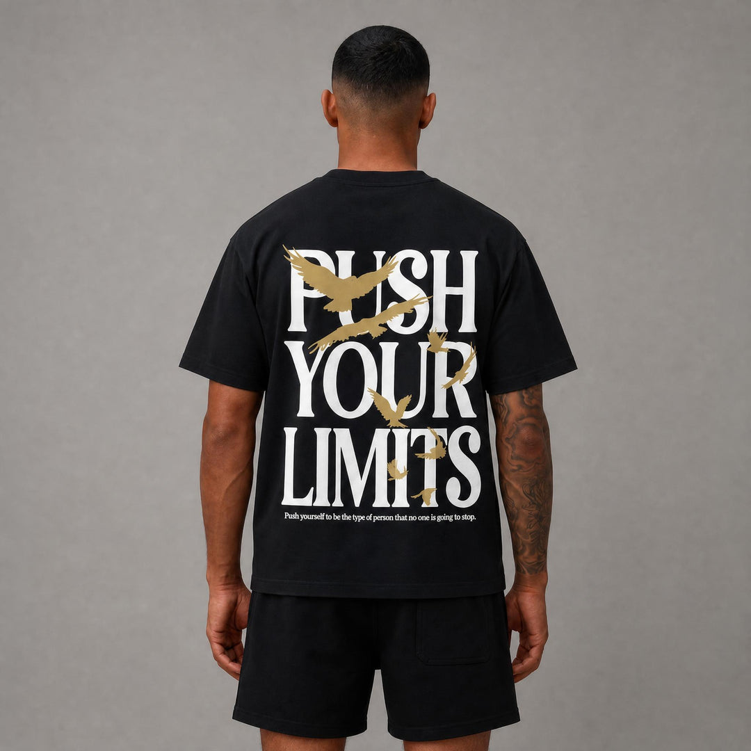 Push Your Limits Tee - Black