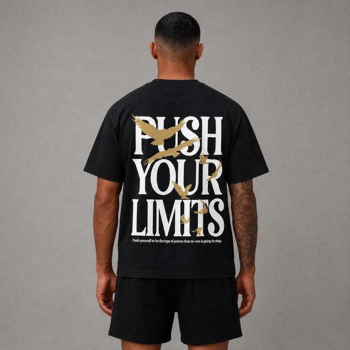 Push Your Limits Tee - Black