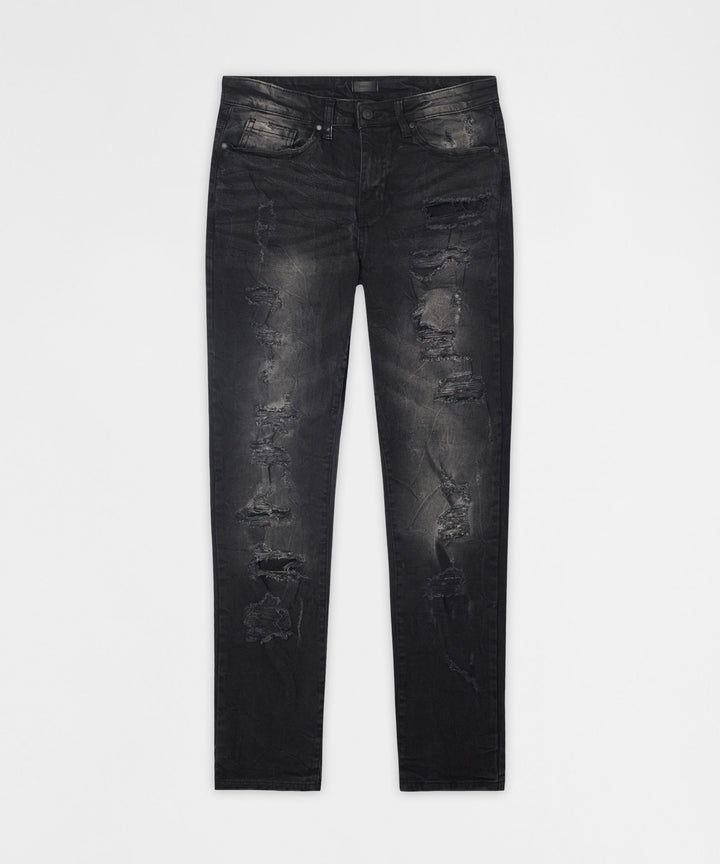 Washed Denim Pant