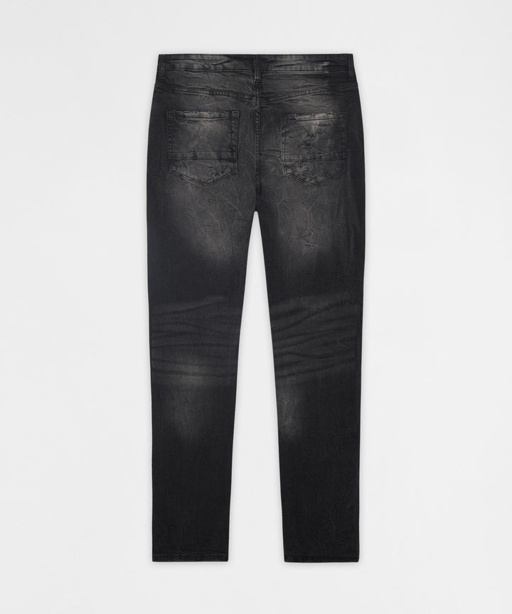 Washed Denim Pant