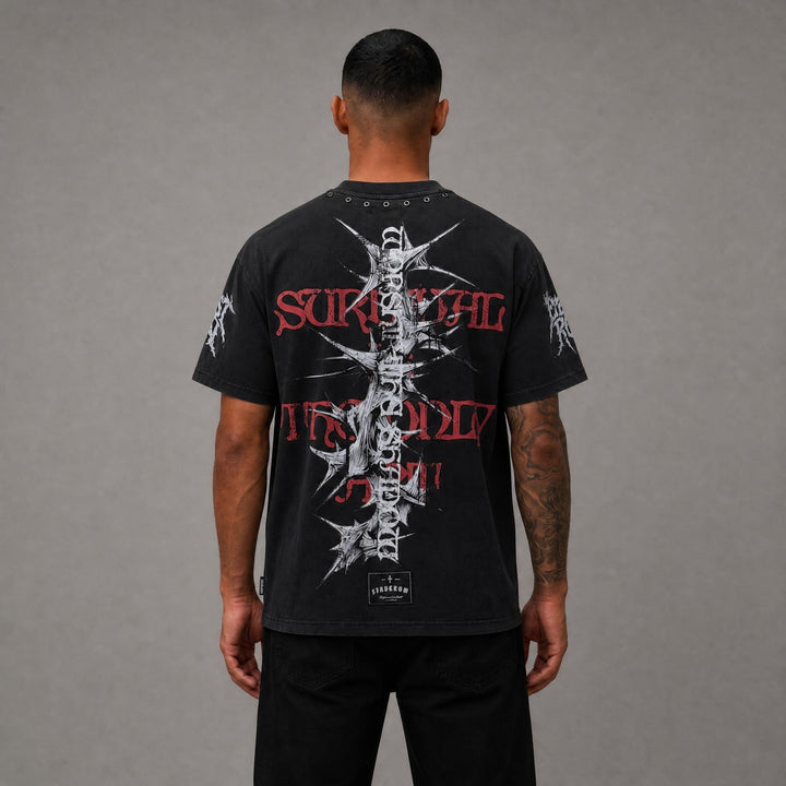 RIDE HARD IRON THRONE TEE