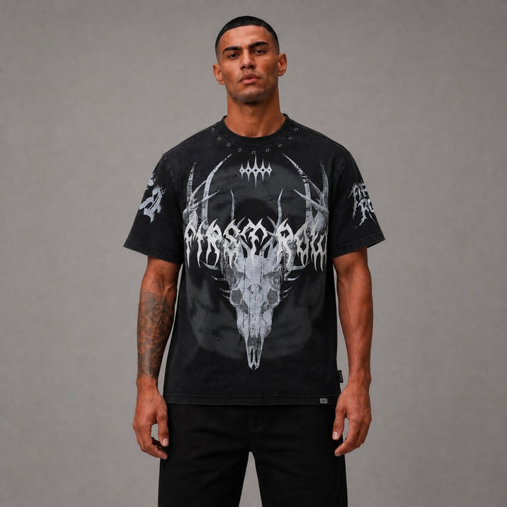 RIDE HARD IRON THRONE TEE