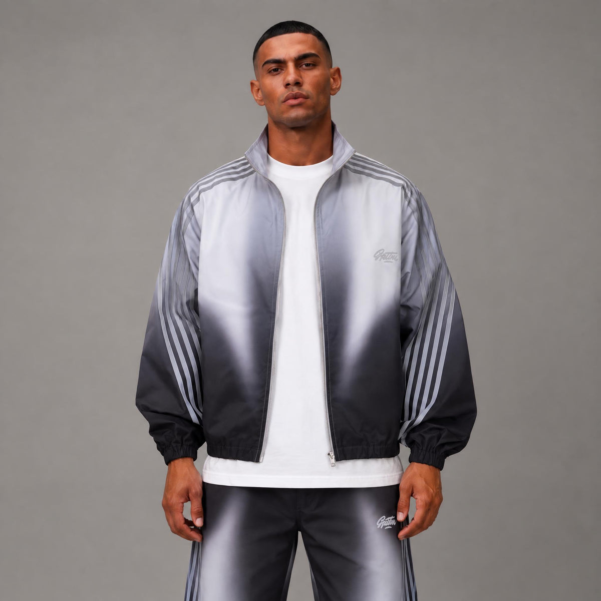 Riser Jacket - Men's Gradient Streetwear Jacket