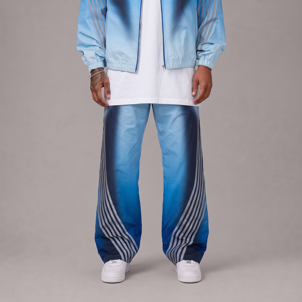 Riser Pants - Men's Gradient Streetwear Track Pants