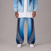 Riser Pants - Men's Gradient Streetwear Track Pants