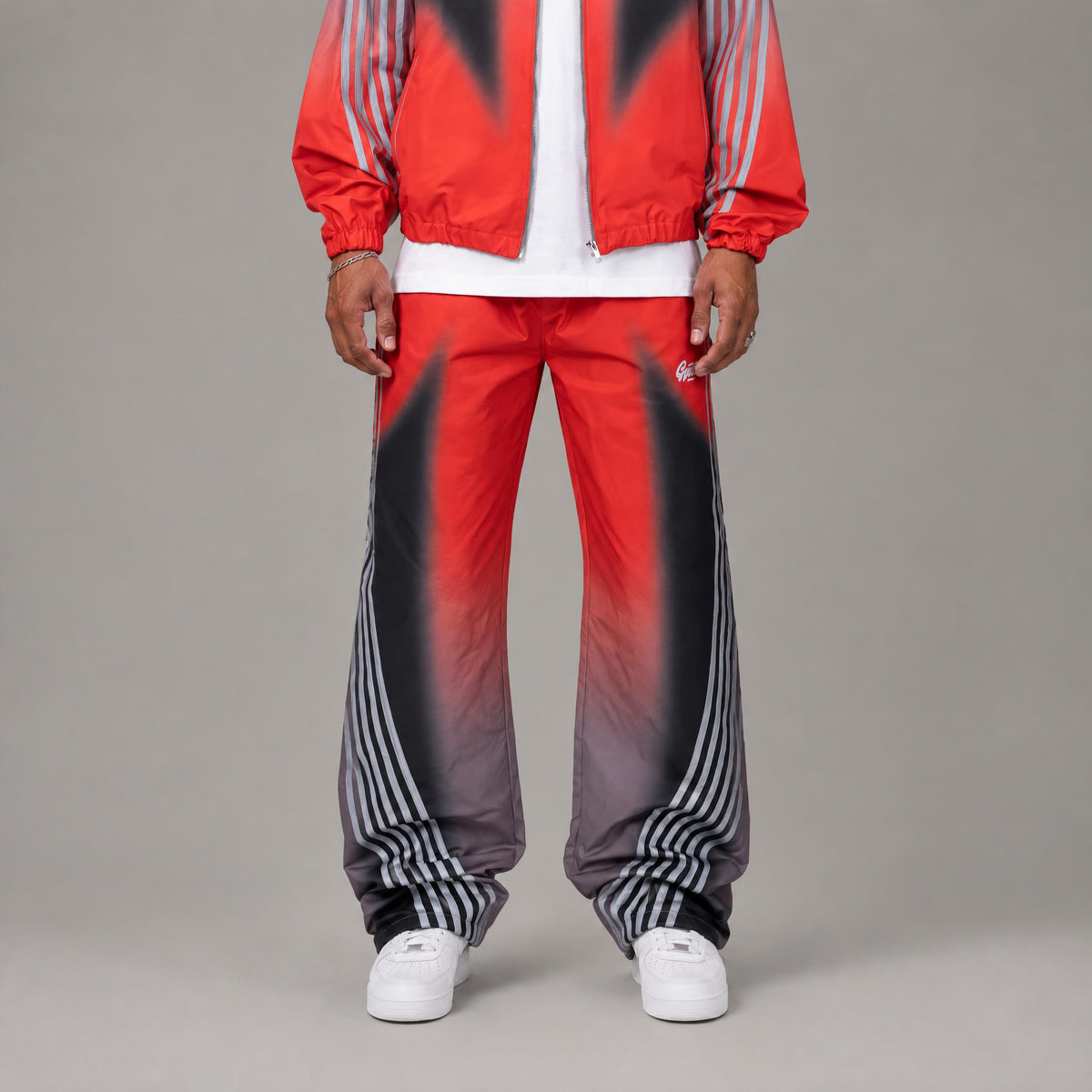 Riser Pants - Men's Gradient Streetwear Track Pants