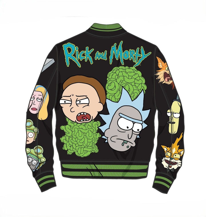 Rick &amp; Morty Varsity Jacket