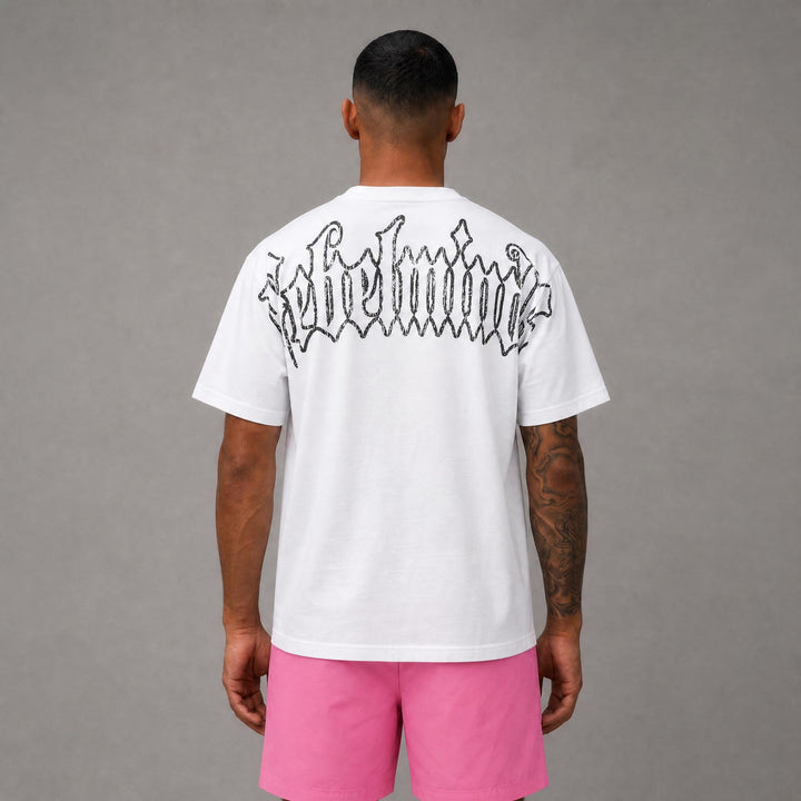 RM TOWN RHINESTONE TEE